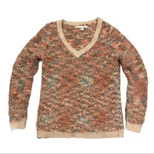 LC Lauren Conrad VNeck Bauble Sweater Size M